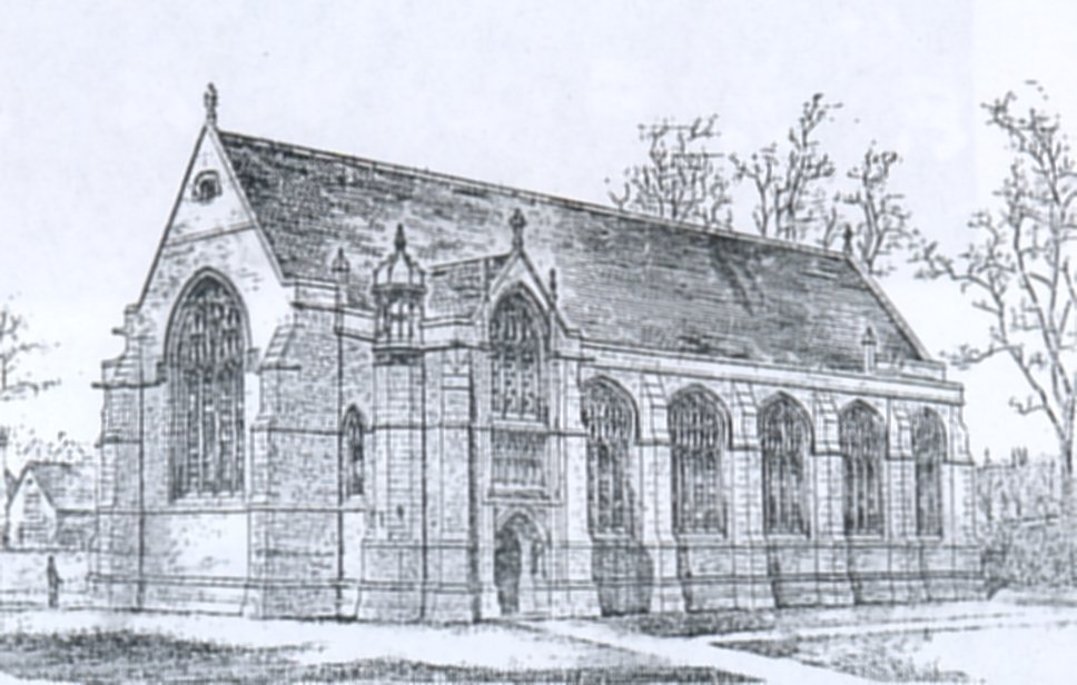 St Matthews Church Marlborough Road plan