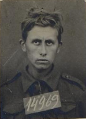 Kenneth Cole as PoW at Lamsdorf Camp Stalag VIII B 1940
