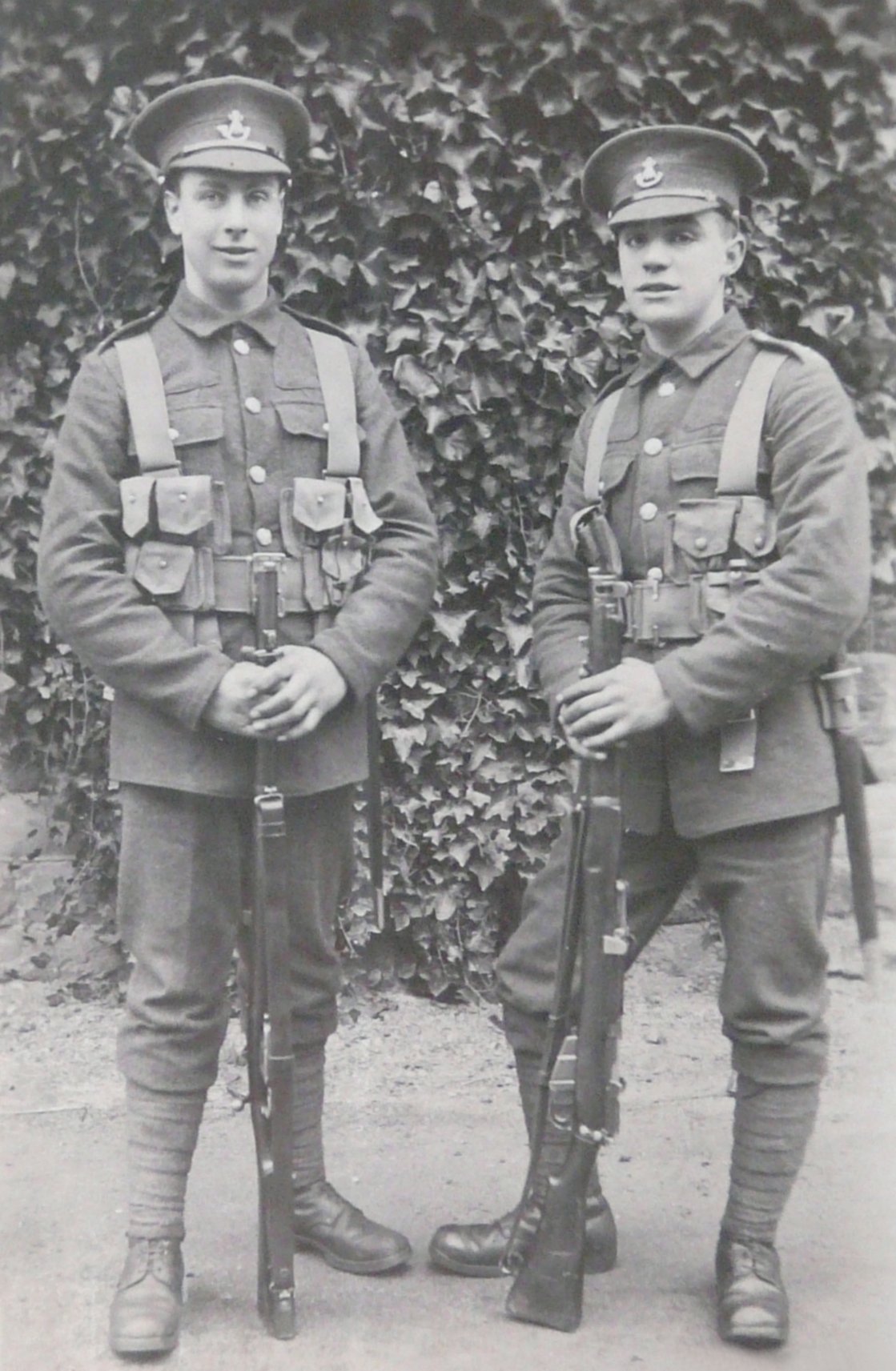 [Charles Webb (left), OBLI, c.1922]