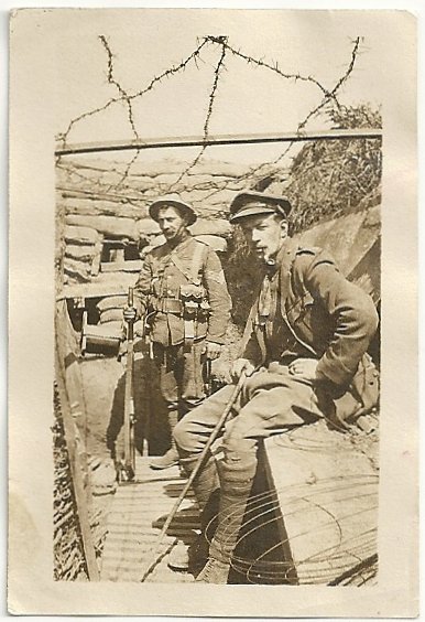 [Ernest Brooks, trench]