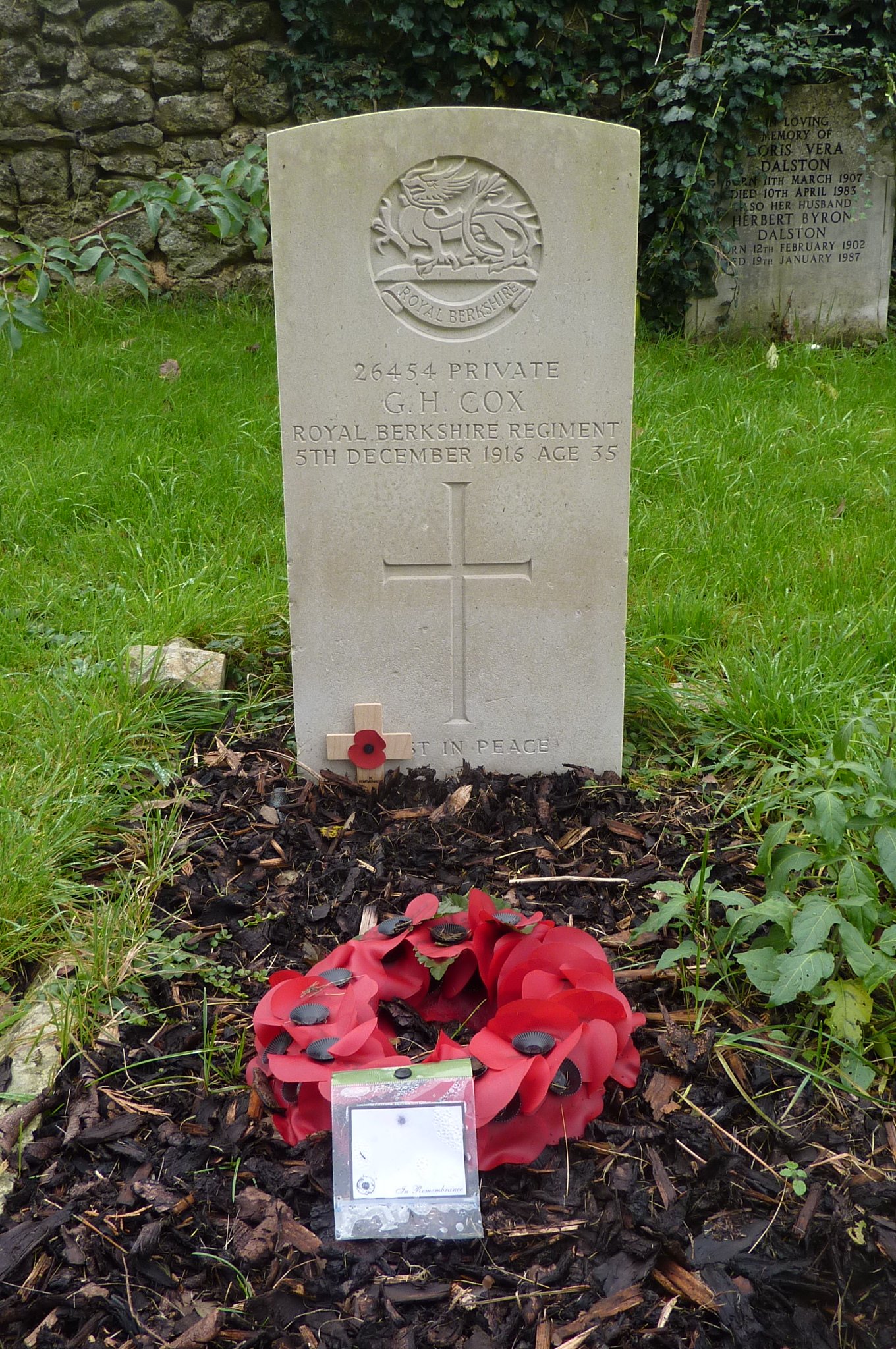 Cox GH St Lawrence churchyard South Hinksey