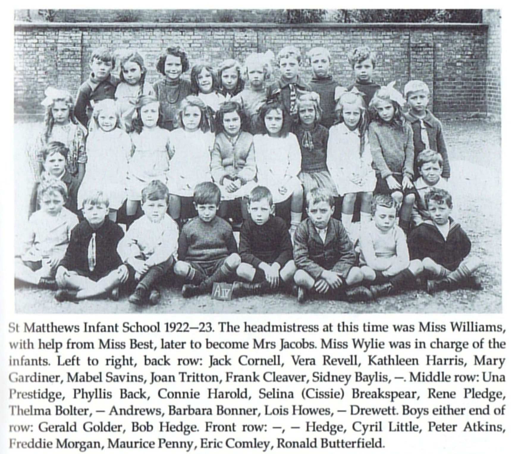 [St Matthew's Infant School]